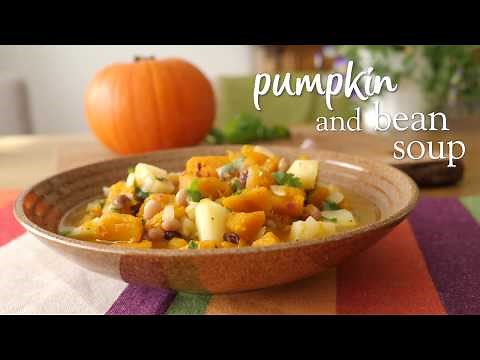 Slimming World chunky pumpkin and bean soup recipe