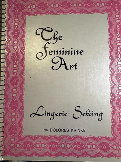 The Feminine Art Lingerie Sewing 1975 Vintage Book - Etsy