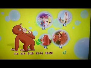 Curious George (2007) DVD Menu Walk-through