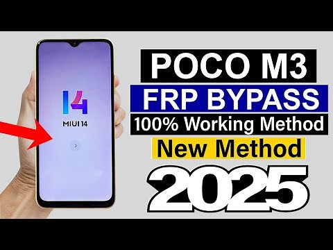 POCO M3 : Google Account/ FRP Bypass | 100% Working Method 2025 (Without Pc)