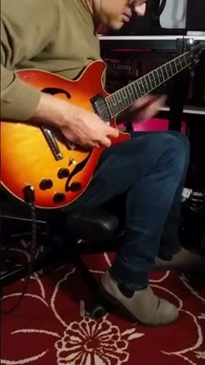 1991 Ibanez AM50-AV #guitar #jazz #guitarist #shorts