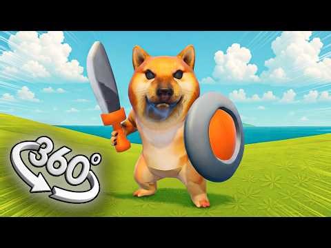 360° VR - What The Dog Doin? RUN!