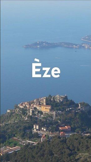 Eze Village: The MOST breathtaking view on the French Riviera! 😍🏔️ Panoramic perfection