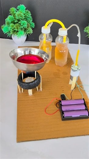 पेट्रोल से गैस बनाने का धांसू तरीका न्यू dc motar project #gas #petrol #dcmotor