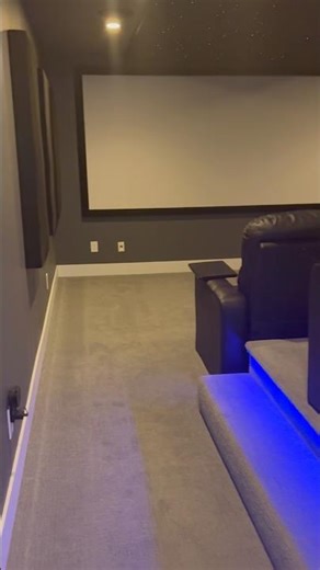 DIY 7.2.4 Home Theater 165” 4K Screen #theatre #diy