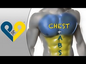 Chest + Abs MEGA workout "No music version"