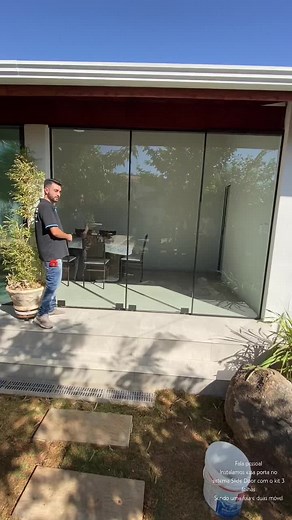 Porta Slide Door com Kit 3 Folhas - O que achou desse sistema?