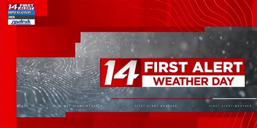 14 News First Alert Forecast 10 p.m. 12.1.25