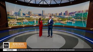 KCAL News debuts new augmented-virtual reality studio for weather forecasting