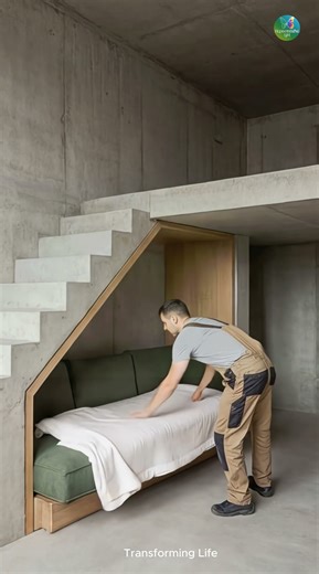 From Cold Concrete to Modern Living | Full Home Transformation #short #home #renovation