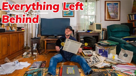 Mysterious Abandoned House – A Hidden Time Capsule in the Woods