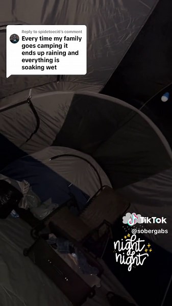 Replying to @spidetoeci6 This is the Campros CP 8-person tent and it is insanely water-resistant! It rained all night and morning this past weekend and I was cozy inside. I recommend it! 🤙🏼🏕️ #camping #camplife #tentcamping #camprostents