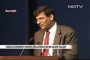 Raghuram Rajan Uses 'Dosa Economics' to Explain Inflation