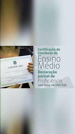How to Request my Full or Partial ENCCEJA 2024 Certificate #encceja2023 #inep #ensinomédio