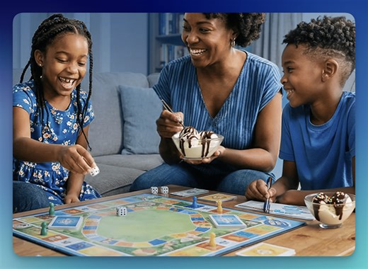 Blue Bunny "Family Game Night" Sweepstakes (1,935 Winners)