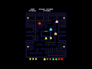 Pac-Man [Arcade Longplay] (1981) JPM