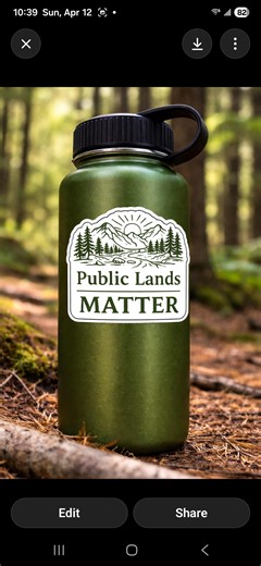 Public Lands Matter Sticker, Outdoor Adventure Vinyl Decal, Nature Lover Sticker, Hiking Camping Sticker, National Park Style Sticker - Etsy