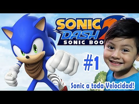 Sonic Dash 2: Sonic Boom Gameplay | Buscando al BOSS Dr Eggman | Juegos Infantiles para niños