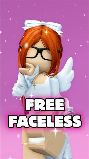 NEW FREE FACELESS HACK ROBLOX 2026! #freehair #roblox #redeemcode