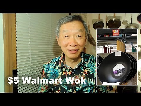Review of the $5 wok from Walmart