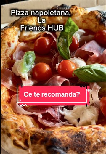 Cand spui Friends HUB, este despre prieteni care se aduna la o masa. Este depre platouri pentru petreceri, burgeri care cer sa revii. Dar cand esti intrebat, ce te recomanda? Raspunsul este: pizza napoletana! #FriendsHub #pizzanapoletana