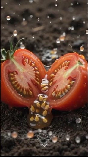 The Magical Tomato Growth Loop in 8K 🍅 | Satisfying Nature Time-Lapse