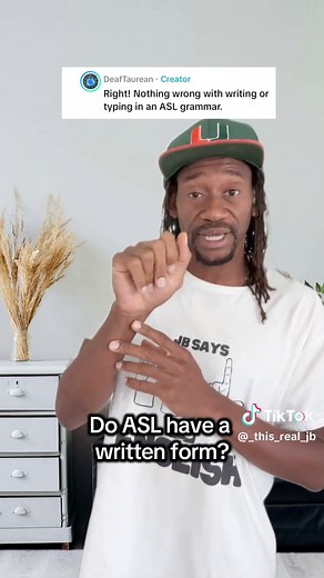 Do ASL have written forms? #asl #educational #realworld