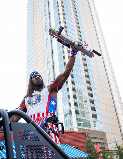 Terry Crews revives ‘Idiocracy’ President Camacho at SXSW campaign teaser