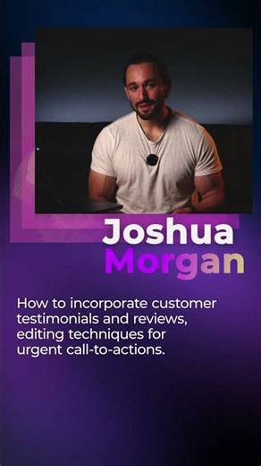 Filmora Master Class Instructor Introduction 2: Joshua Morgan