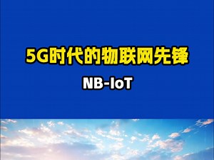 5G时代的物联网先锋，NB-IoT