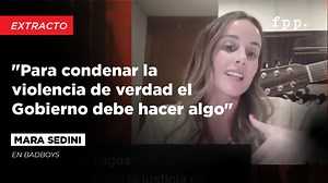 320 reactions · 173 shares | Mara Sedini, directora de Asuntos Públicos FPP, critica, en el programa "Bad Boys", la posición del Gobierno de Boric de condenar la violencia sin proponer accioes concretas que detengan su propagación en el país. Enfatiza en que a la gente le da lo mismo que Boric condene la violencia y que esta declaraciones no logran calmar a la ciudadanía. Mira el video completo aquí  https://bit.ly/3rSNfuF | Fundación Para el Progreso | Facebook