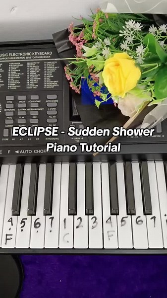 ECLIPSE Sudden Shower Piano Tutorial
