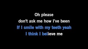 Karaoke Fake Happy - Paramore - CDG, MP4, KFN - Karaoke Version