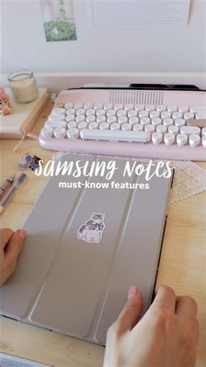 Samsung Notes 101 ✏️📖 Import PDFs, Enable Hyperlinks & Organize Pages
