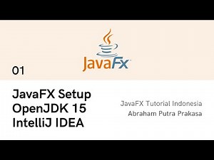 JavaFX Tutorial Ep 01 - Setup in IntelliJ IDEA