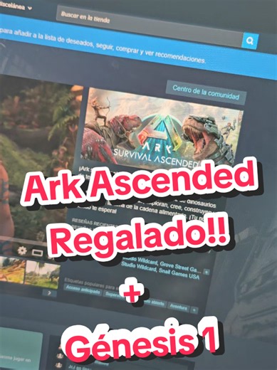 Ark ascended en oferta!! aprovecha! y sale hoy Génesis parte 1!! 🦖🔥 #ark #arksurvivalascended #oferta #genesis1