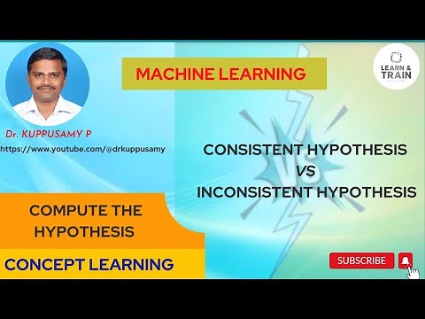 27 Consistent Hypothesis and Inconsistent Hypothesis Example - Concept Learning