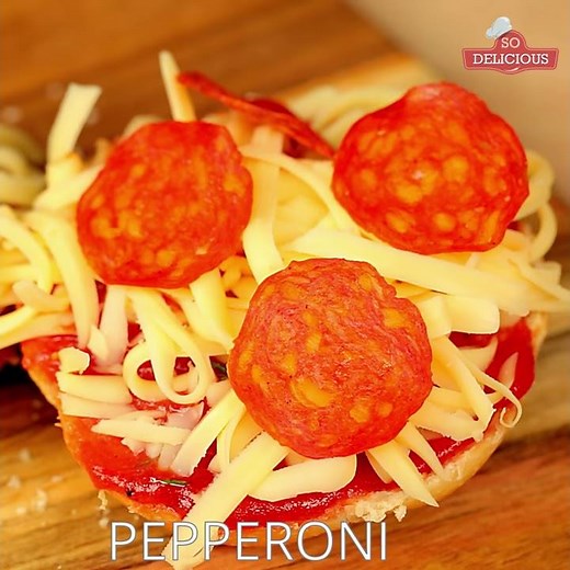 Pepperoni Mini Pizzas