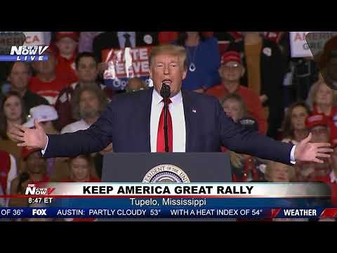 FULL RALLY: President Trump rallies in Tupelo, Mississippi