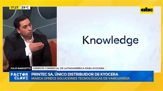 Video: Printec SA, único distribuidor de Kyocera - Factor Clave - ABC Color