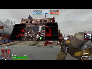 Red Alert 2: Apocalypse Rising - Soviet Engineer/V3 Launcher Defense Gameplay #1