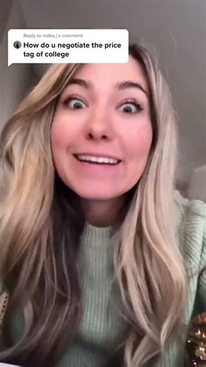 Comment “SCRIPT” for my free script on exactly how to ask the college financial aid office for more