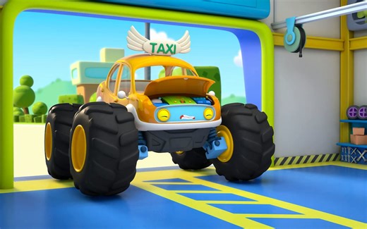 宝宝巴士汽车家族 第20集 萌车赛跑