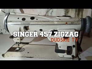SINGER 457 three step zigzag, we now use in garments
