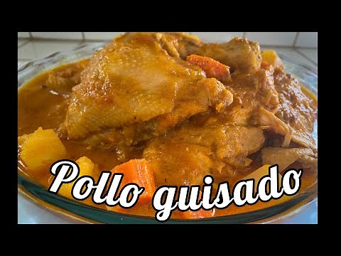 POLLO GUISADO SALVADOREÑO, UNA DELICIA TIPICA