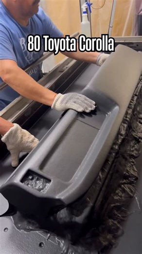 Just Dashes on Instagram: "Get Started: 1. Get A Quote: https://www.justdashes.com/get-a-quote/ 2. Photo Inspection 3. Create Packing Slip 4. Ship Out Dash This 1980 Toyota Corolla was back to the original look and feel while adding durability, so this classic compact can keep turning heads for decades. Our vinyl is state-of-the-art, more durable than the original, and we stock all the correct grains for most applications. We can supply any factory or custom color you might require- this one was