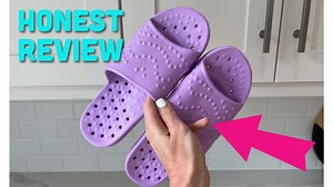 Watch What you should know BEFORE buying these shower shoes! on Amazon Live