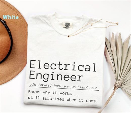 Funny Electrical Engineer Definition T-shirt, Engineering Tee, Shirt for Electrical Engineer, Electrical Engineering Grad Gift - Etsy
