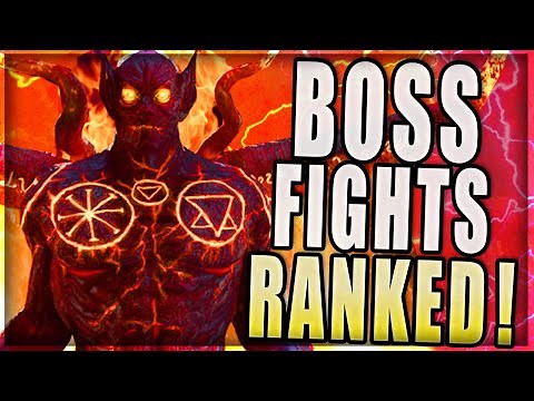 Every COD Zombies BOSS FIGHT RANKED!