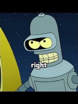 Bender developed a crush on a female robot #movie #futurama